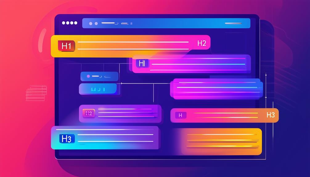 improving header tag structure